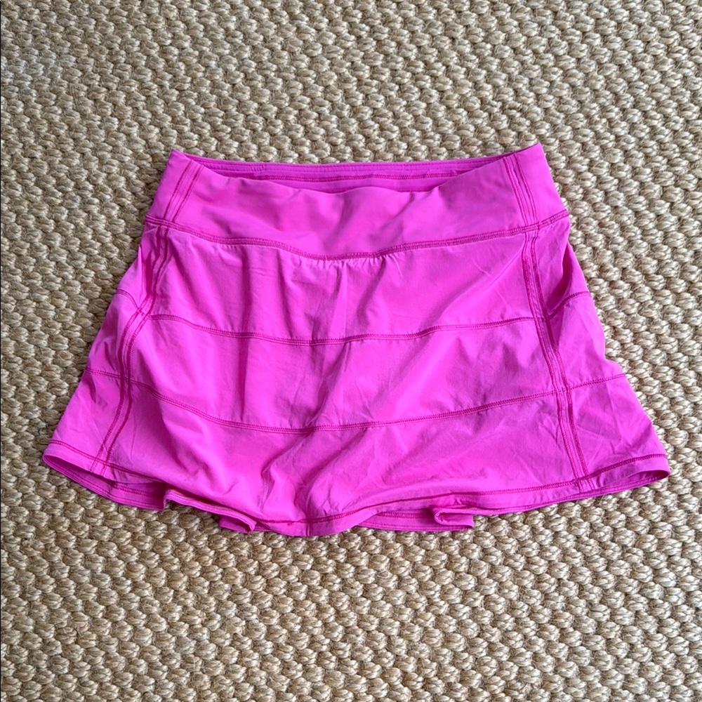 Lululemon Pace Rival Skirt Sonic Pink